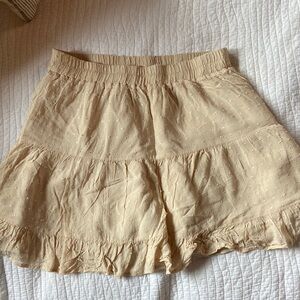 Forever 21 Tan Skirt